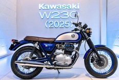 Kawasaki W230 2025: Retro Modern yang Bikin Rider Makin Ganteng di Jalan